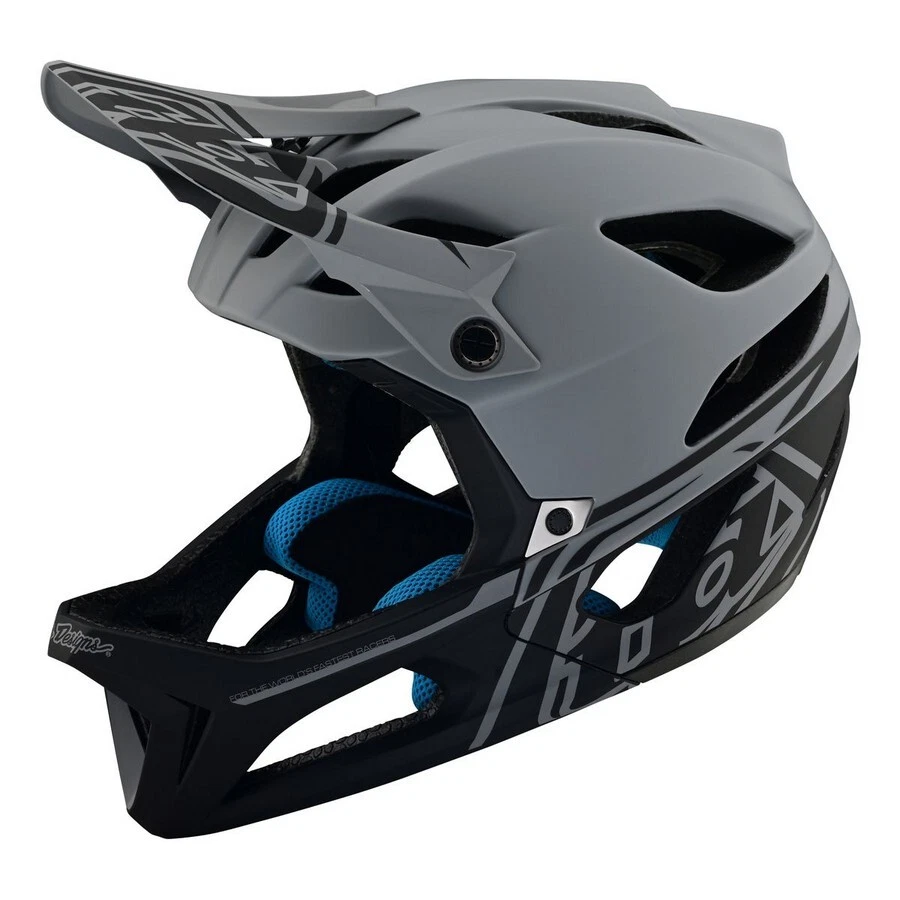 Full Face Stage Mips Grey Black Troy Lee Designs Bike eBay