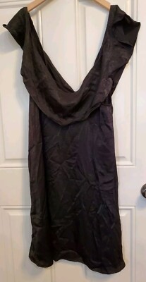STANDARD People's Project LA Black Dress Off Shoulder - LARGE