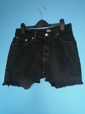 levis shorts black
