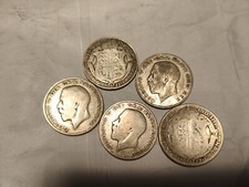 X5 Half crown 1922 & 1923 King George V Rare Coins