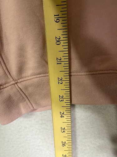 Old Navy Nude Pink Pullover Hoodie Sweatshirt Long Sleeves Kids Size Large - Picture 3 of 7