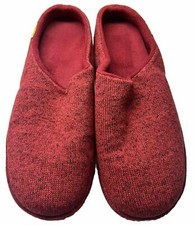 L.L. Bean Sweater Fleece Slipper Scuff II Red Slippers Womens Size 8 BRAND NEW