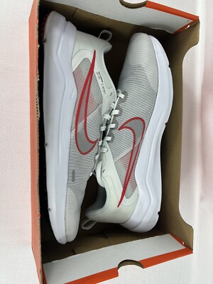 Nike Downshifter 12 Low Platinum Tint/LT Crimson- Black  display picture 1