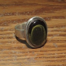 Vintage Sterling Silver Ring - Size 7 - 3