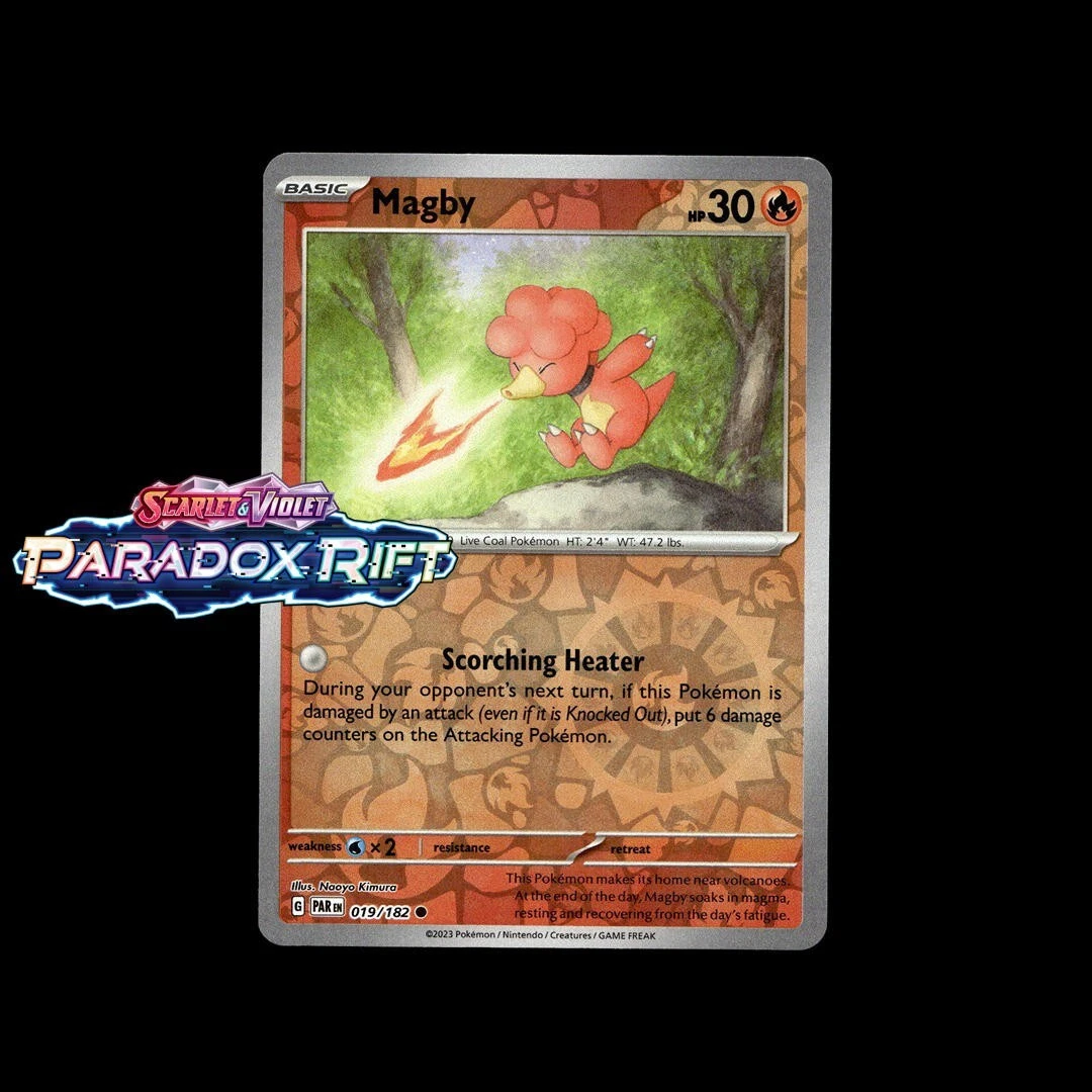magby pokemon card value Magby Pokemon Card for sale