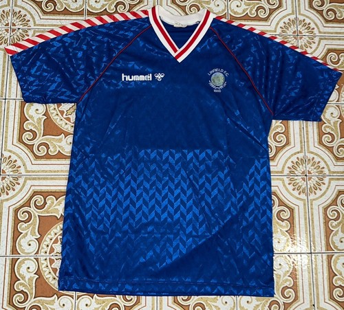 Maillot Football Linfield FC Domicile 2010-2011, Taille S Adulte, Umbro, Occasion
