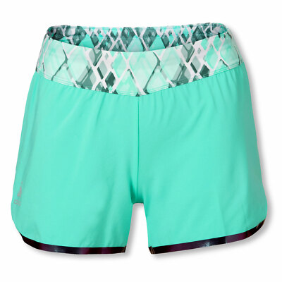 Odlo Damen kurze Laufhose Funktionshose Running Pants Shorts Samara