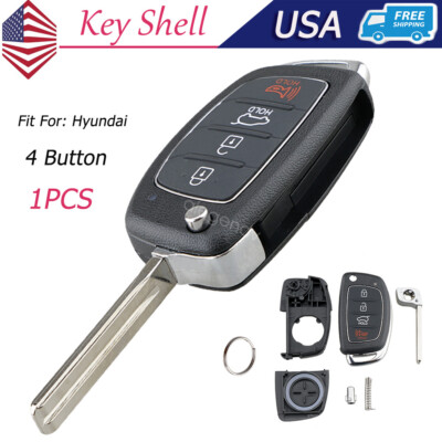 #ad #ad Replacement For Hyundai Sonata 2015 2016 2017 2018 Remote Key Shell Case Fob $10.95