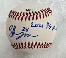 LUKE HEYMAN Signed Autographed Perfect Game baseball 