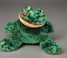 Frog Stuffed Animal Large Collectors Choice Dan Dee Plush 24 x 19