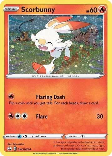 Scorbunny SWSH244 SWSH: Sword & Shield Promo Cards