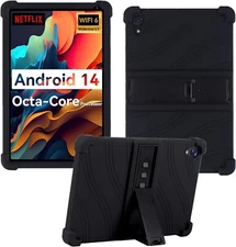 For Urao C107 Tablet  Kids Friendly Soft Silicone Stand Cover / Screen Protector