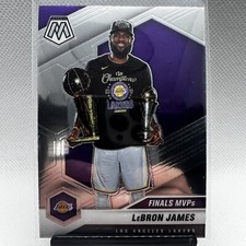 2020-21 Panini Mosaic Base Finals MVP LeBron James Los Angeles Lakers #297