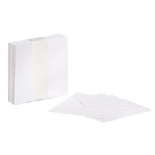 50x Small Mini White Envelope For Thank You Card RSVP Cards Envelopes 11x11cm