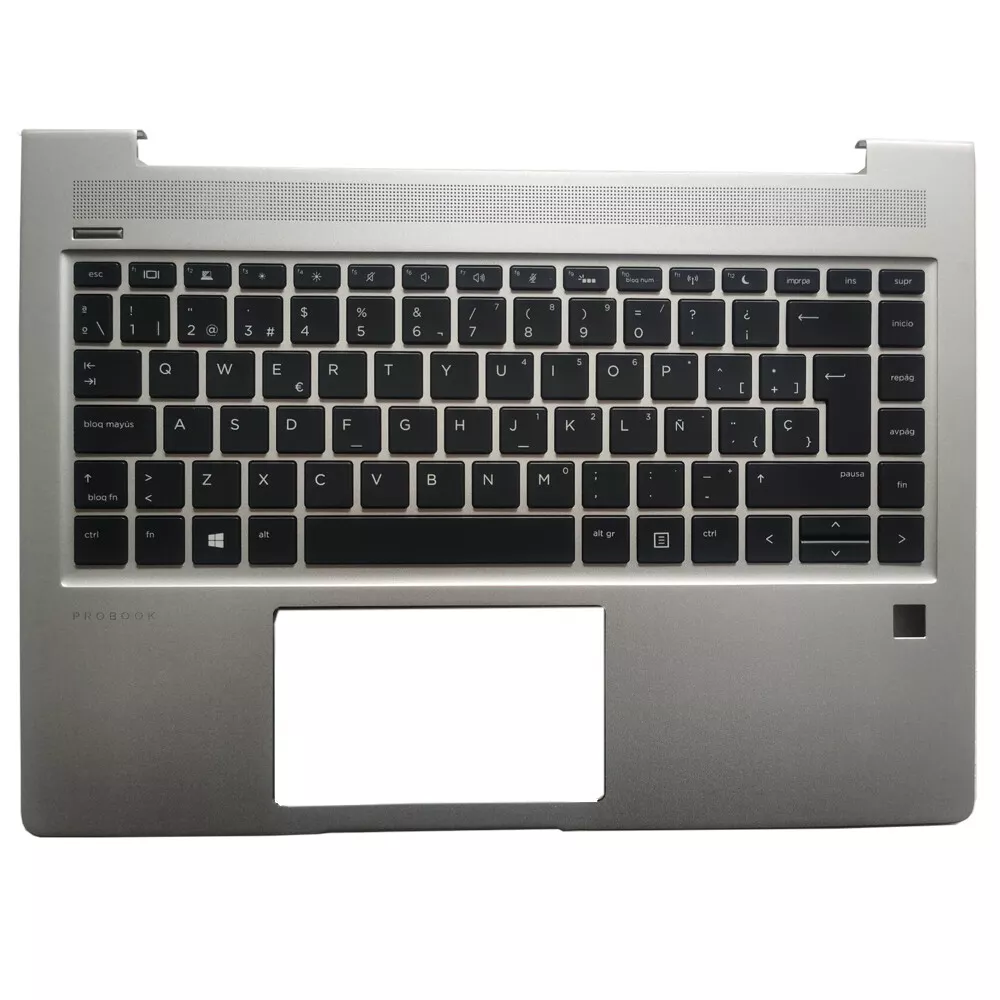 New For HP ProBook 440 445 G6 440 445 G7 Spanish/Latin Palmrest Keyboard  Cover