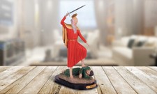 Statua Sant'Elia 12"H Scultura Sacra Decorazione Statuina Decorazione Camera Religiosa