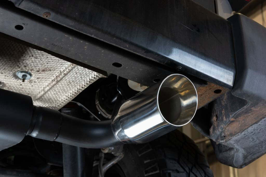 Pypes Dual Exit Axle Back Exhaust System for 20072018 Jeep Wrangler JK