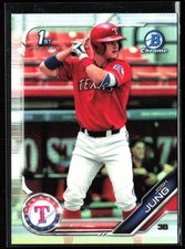 2019 Bowman Draft Josh Jung Chrome 1st Refractor #BDC-7 Rangers