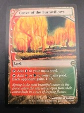 Grove of the Burnwillows Future Sight MTG Regular Lightly Played 