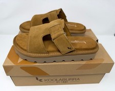 Koolaburra By UGG Tizz Slide Chestnut Slippers Women's Size 6
