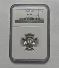 1943-S Mercury Dime NGC MS66 Silver 10C WWII Era High Grade