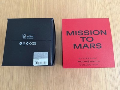 Swatch x Omega Bioceramic MoonSwatch MISSION TO MARS Uhr Ref. SO33R100