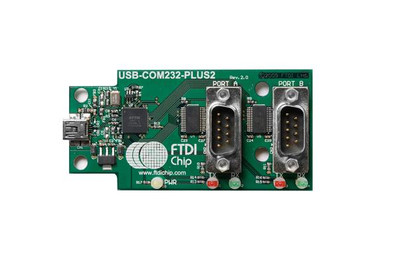 1Pcs USB-COM232-PLUS2 Interface Modules USB HS to RS232 Conv Assembly 2 DB9 Port