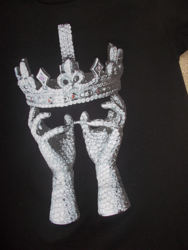 MARY J. BLIGE ORIGINAL WOMENS "I SAW MJB LIVE" CONCERT T-SHIRT SIZE (S) IN VGT 