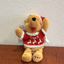 Disney Winnie the Pooh Winter Sweater Mini Bean Bag Plush 8" MPN MINI BEAN BAG