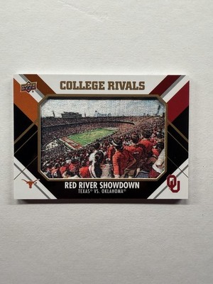 2015 Upper Deck College Rivals Red River Showdown Texas Vs Oklahoma
