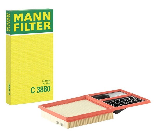 Mann-Filter C 3880 Mannfilter Luftfilterelement FüR Seat Skoda VW-image