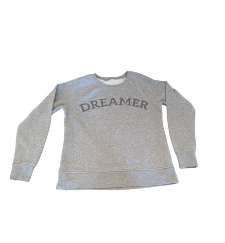 EUC Heritage STL Design Womens Small Dreamer Gray Crewneck Sweatshirt