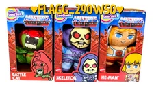 3 MICRO TEENIES Masters Of The Universe Plush He-Man Skeletor Battle Cat *READ*