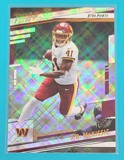 2022 Prestige Xtra Points Diamond #294 J.D. McKissic FOOTBALL Card T8