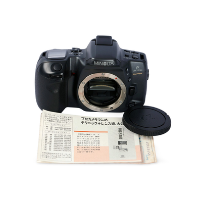 Minolta Alpha 303si Super Quartz Date 35mm Film AF SLR Camera Body