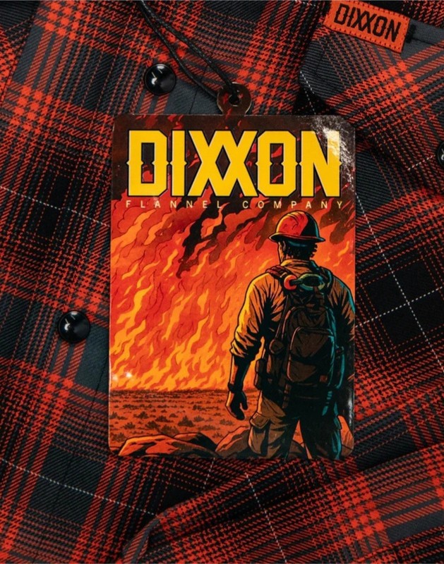 Dixxon Flannel Co. - The Flame Flannel- Men’s XL - Long Sleeve - Brand New