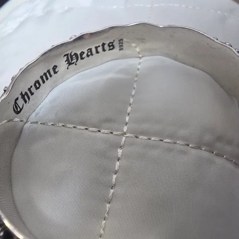 Chrome Hearts Floral Silver Bracelet and Earrings Set 925 thumbnail 5