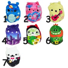 You Choose - Teal Wave w/Tags Cats vs Pickles 4 Bean Plush