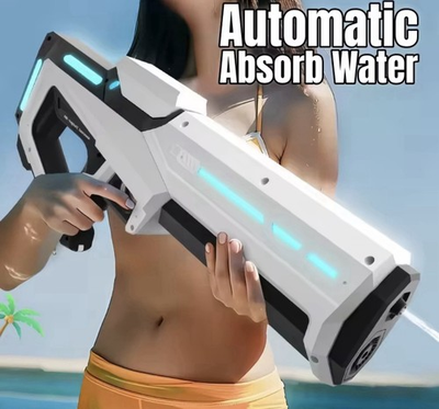 #ad #ad 42cm Electric Water Gun High Pressure Automatic Pool Toys For Kids Gift Summer $36.99