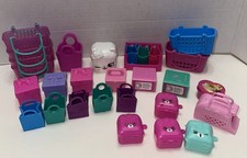 Shopkins Mixed Lot Of Baskets Purses Backpacks Bags Gift Boxes A 