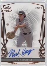 2023 Leaf Trinity Bronze 82/99 Nick Kurtz #BA-NK1 Auto 03wr