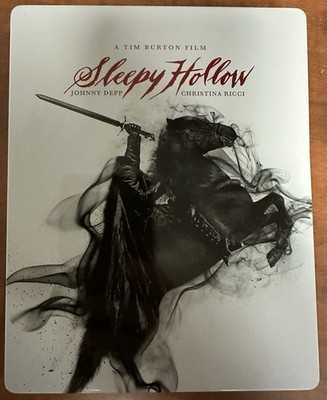 Sleepy Hollow (4k UHD + Blu-ray) Steelbook, OOP, Opened, Minor Damage See Photos