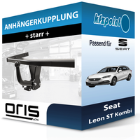 Oris AnhäNgekupplung Starr Passend für Seat Leon ST Kombi 09.2012-05.2014 Neu
