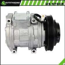 ✅AC A/C Compressor W/ Clutch FOR Geo Prizm 1.6L 1989-1997 Prizm 1.8L 1993-1997