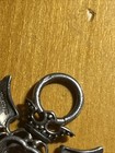 Sterling Silver - Crown Heart w/ Angel Wings Pendant - 1.5” — photo 4