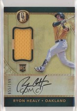 2017 Panini Chronicles Gold Standard Rookie Jersey /199 Ryon Healy #47 Auto 0d8h