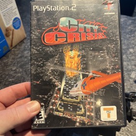 Sony PlayStation 2 Slim Console (SCPH-75001) 2 Wireless Controllers 10 Games