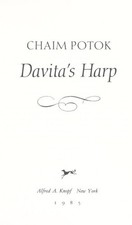 Davita's Harp Hardcover Chaim Potok
