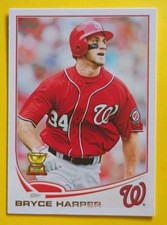 2013 Topps - Bryce Harper #1 Rookie Cup Card. rookie card picture
