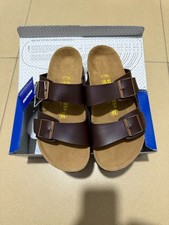Brown Birkenstock Arizona Birko-Flor Sandals Regular Shoe Size 35-45 UK Stock